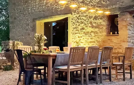 Mas De La Petite Folie, Maison 12 personnes à Entrechaux - Photo 16