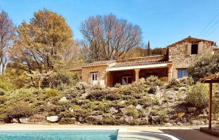 Cigalon, Maison 12 personnes à St.Andre d´Olerargues - Photo 3