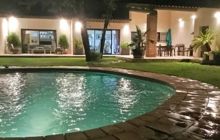 Villa Des Vincenty, Maison 7 personnes à Uchaux - Photo 2