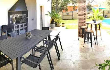 Villa Des Vincenty, Maison 7 personnes à Uchaux - Photo 6
