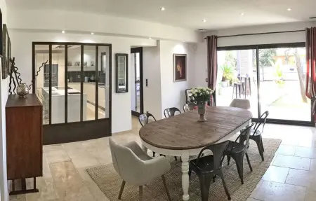Villa Des Vincenty, Maison 7 personnes à Uchaux - Photo 14