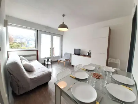 Appartement T2 cabine pour 4 pers avec balcon, parking, sauna & jacuzzi - St Lary Soulan - Photo 2