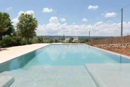 Trulli Tre Corbezzoli - Ostuni, Trullo en Pouilles avec Piscine et Vue - Photo 1