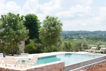 Trulli Tre Corbezzoli - Ostuni, Trullo en Pouilles avec Piscine et Vue - Photo 27