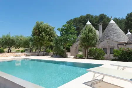 Trulli Tre Corbezzoli - Ostuni, Trullo en Pouilles avec Piscine et Vue - Photo 35
