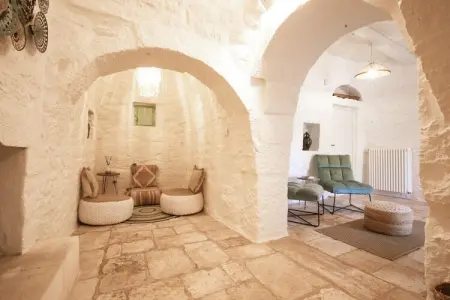 Trulli Petralux in Valle d'Itria, Maison de vacances Vallée d'Itria piscine - Photo 1
