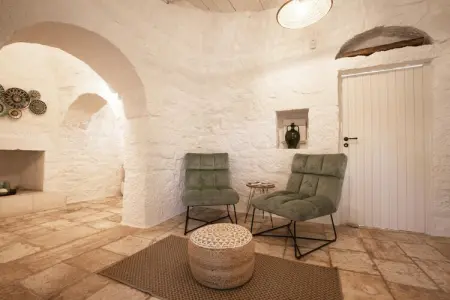 Trulli Petralux in Valle d'Itria, Maison de vacances Vallée d'Itria piscine - Photo 2