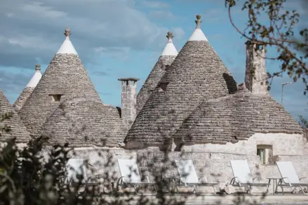 Trulli Petralux in Valle d'Itria, Maison de vacances Vallée d'Itria piscine - Photo 5