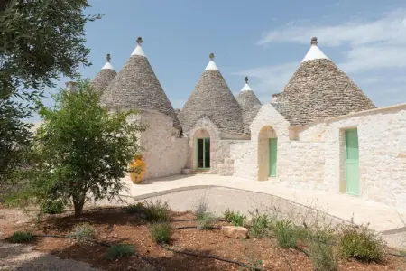 Trulli Petralux in Valle d'Itria, Maison de vacances Vallée d'Itria piscine - Photo 14