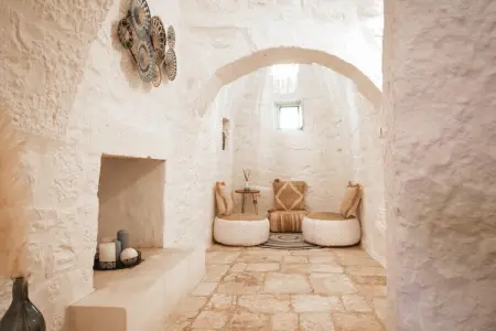 Trulli Petralux in Valle d'Itria, Maison de vacances Vallée d'Itria piscine - Photo 21