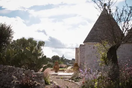 Trulli Petralux in Valle d'Itria, Maison de vacances Vallée d'Itria piscine - Photo 29