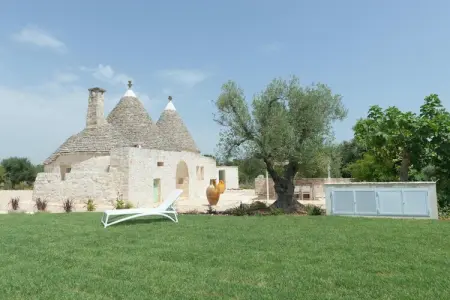 Trulli Petralux in Valle d'Itria, Maison de vacances Vallée d'Itria piscine - Photo 31