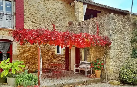 Le Moulin De Courlas, Maison 14 personnes à St Jean De Maruejols - Photo 2