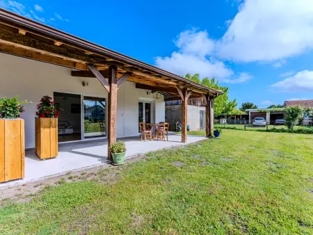 Maison mitoyenne 4 pers., animaux acceptés, terrasse à Sanguinet - Photo 10