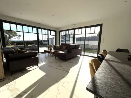 Villa 12 pers avec piscine chauffée et vue exceptionnelle, première ligne Bassin d'Arcachon - Photo 7