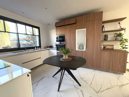 Villa 12 pers avec piscine chauffée et vue exceptionnelle, première ligne Bassin d'Arcachon - Photo 8