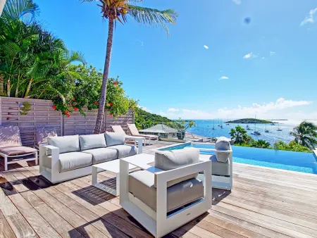 Villa de rêve avec piscine à débordement, Maison 6 personnes à Saint Martin - Photo 1