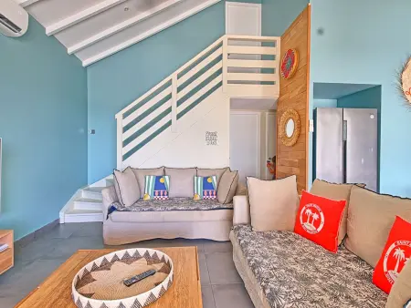 Villa de rêve avec piscine à débordement, Maison 6 personnes à Saint Martin - Photo 5