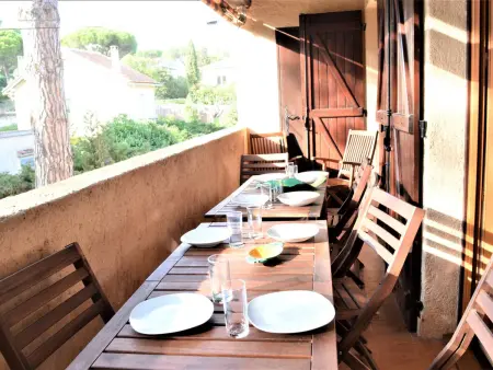 Appartement cosy 3P, 6 pers, plage à pied, parking, navette gratuite, La Croix-Valmer - Photo 1