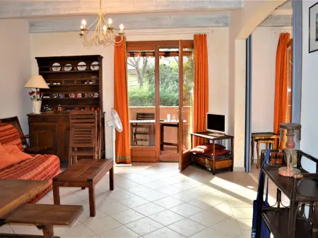 Appartement cosy 3P, 6 pers, plage à pied, parking, navette gratuite, La Croix-Valmer - Photo 4