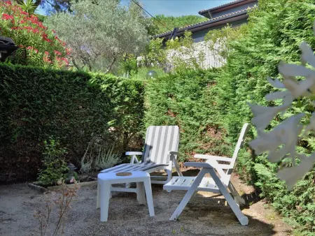 Appartement 2 pièces cabine avec terrasse, jardin, piscine et parking, proche plage - Le Lavandou - Photo 2