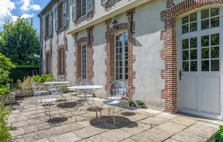 Magnifique maison avec piscine, Maison 15 personnes à Villotran - Photo 14