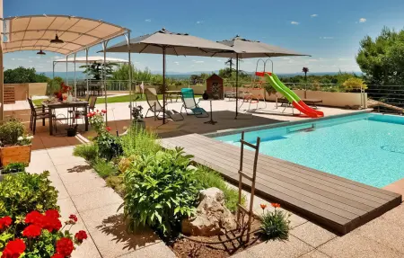 Les Villegiales, Maison 10 personnes à Villeneuve Lès Avignon - Photo 2