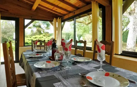 Les Hortensias De La Roque, Maison 9 personnes à Cenac Et Saint Julien - Photo 8