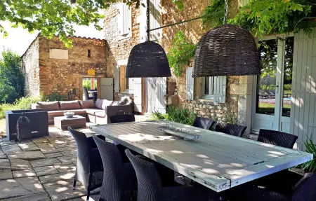 Mas De La Mine D'Or, Maison 10 personnes à Valréas  - Photo 12