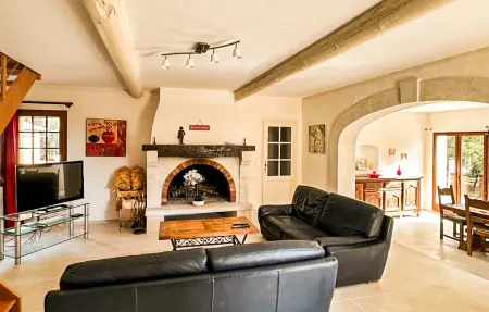 La Villa Des Cedres, Maison 10 personnes à Cabrieres D Avignon - Photo 3
