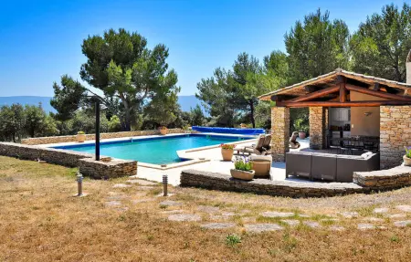 La Villa Des Cedres, Maison 10 personnes à Cabrieres D Avignon - Photo 9