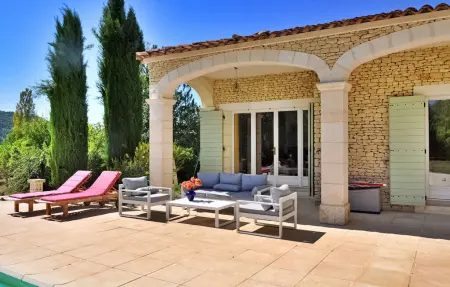 Villa Font Blanche, Maison 10 personnes à Gordes - Photo 4