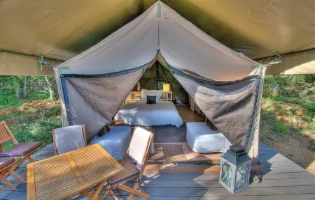 Luxury Tent  Figuier, Maison 4 personnes à Goudargues - Photo 2
