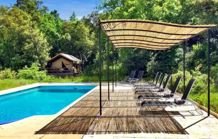 Luxury Tent  Figuier, Maison 4 personnes à Goudargues - Photo 6