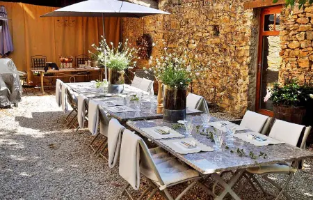 Luxury Tent  Figuier, Maison 4 personnes à Goudargues - Photo 9