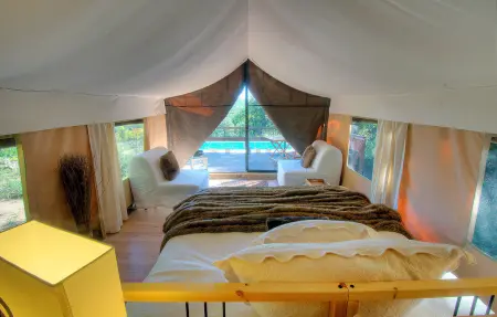 Luxury Tent  Figuier, Maison 4 personnes à Goudargues - Photo 15