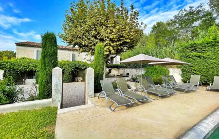 Mas Des Falaises, Maison 10 personnes à Pujaut - Photo 15