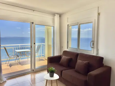 Bel appartement avec piscine, climatisation et parking à 700m de la plage de Roses - Photo 1