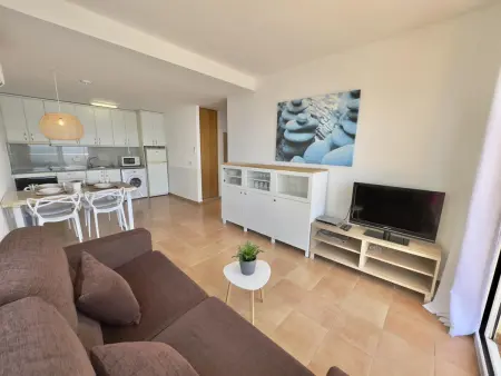 Bel appartement avec piscine, climatisation et parking à 700m de la plage de Roses - Photo 5