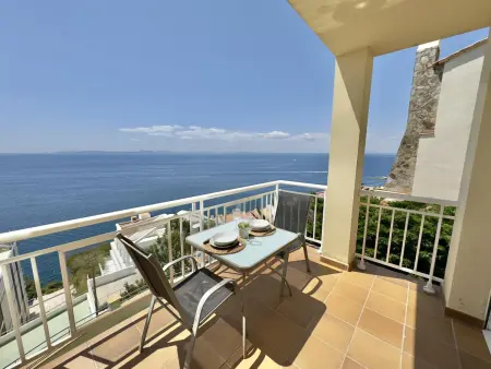 Bel appartement avec piscine, climatisation et parking à 700m de la plage de Roses - Photo 14