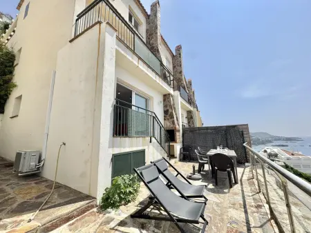 Maison 3 étages, piscine commune, vue mer, clim, proche plage et centre de Roses - Photo 23