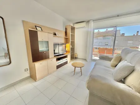 Bel appart. 1 ch, terrasse, parking, clim et wifi à Roses, à 300m de la plage - Photo 6