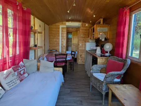 Roulotte cosy avec tout confort au cœur du Val de Loire, idéale pour découvrir les châteaux et la Sologne - Photo 1