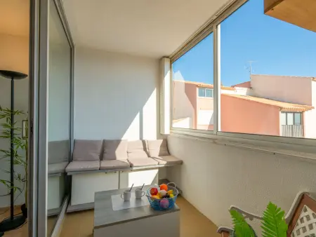 Les Balcons de la Méditerranée, Appartement 4 personnes à Narbonne Plage - Photo 2