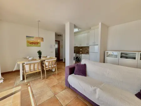 Appartement avec piscine, climatisation et parking à 700m de la plage à Roses - Photo 12