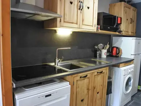 Studio cabine centre Morzine, 6 pers, terrasse, parking, wifi - Photo 3