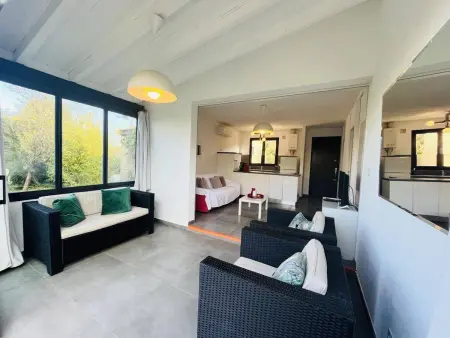 Appartement climatisé, 2 chambres, terrasse, à 100m de la plage à Lumio - Photo 25