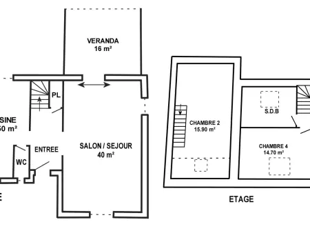 Maison familiale avec piscine chauffée, proche plages et La Baule - Photo 23