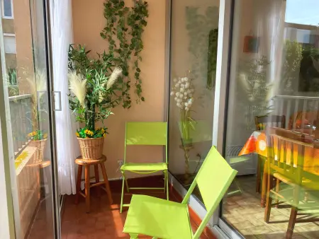 Appartement T2 avec loggia, proche centre et étang de Thau - calme, équipé, 34540 Balaruc-les-Bains - Photo 4