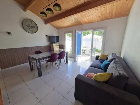 Maison avec Piscine Chauffée, Proche Mer et Commerces, pour 4/5 Pers., Animaux Admis - Photo 6